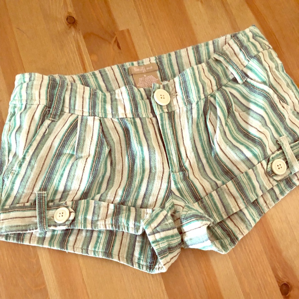 Cute striped summer shorts